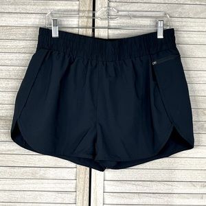 B Running/Athletic Shorts Navy Blue-XL